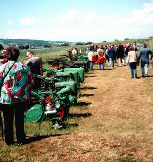 Viel los war Sonntags bei den Einachsern